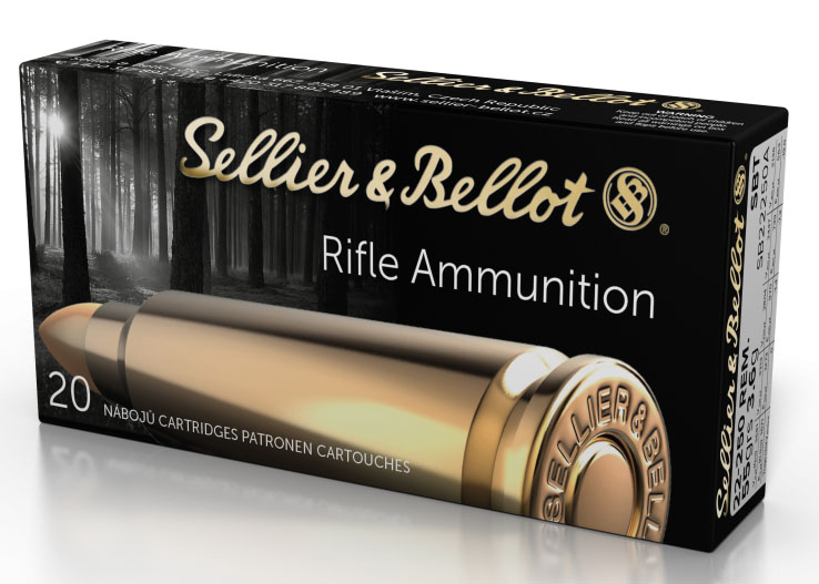 SB 22-250 REM 55GR SBT 20/25 - Ammunition